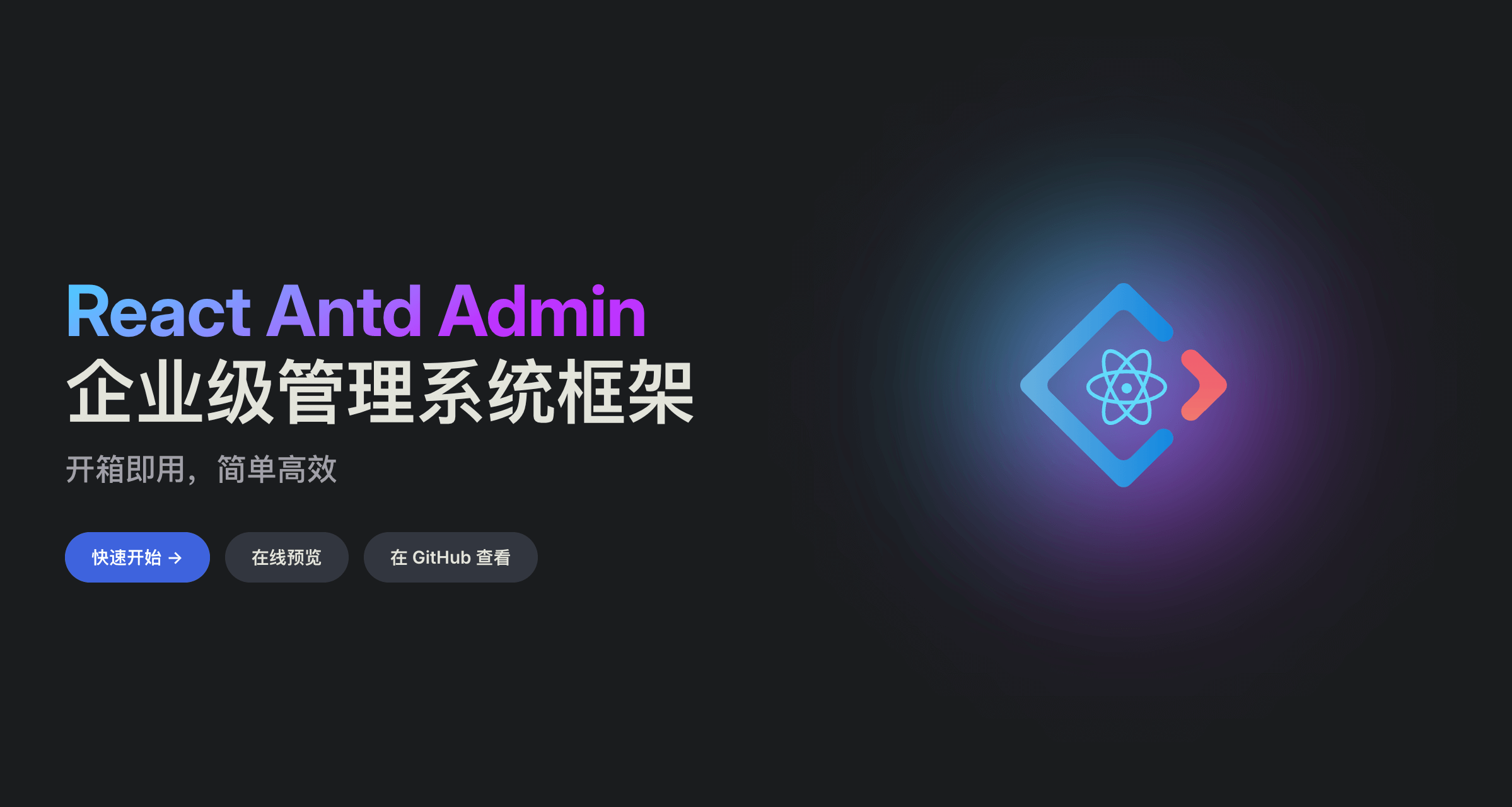 React Antd Admin